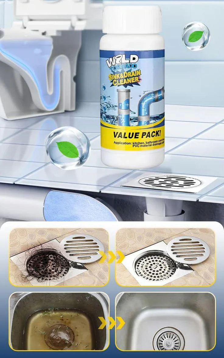 Instant Sink & Drain Cleaner Powder (PACK OF 3) Bumper Offer 60% OFF