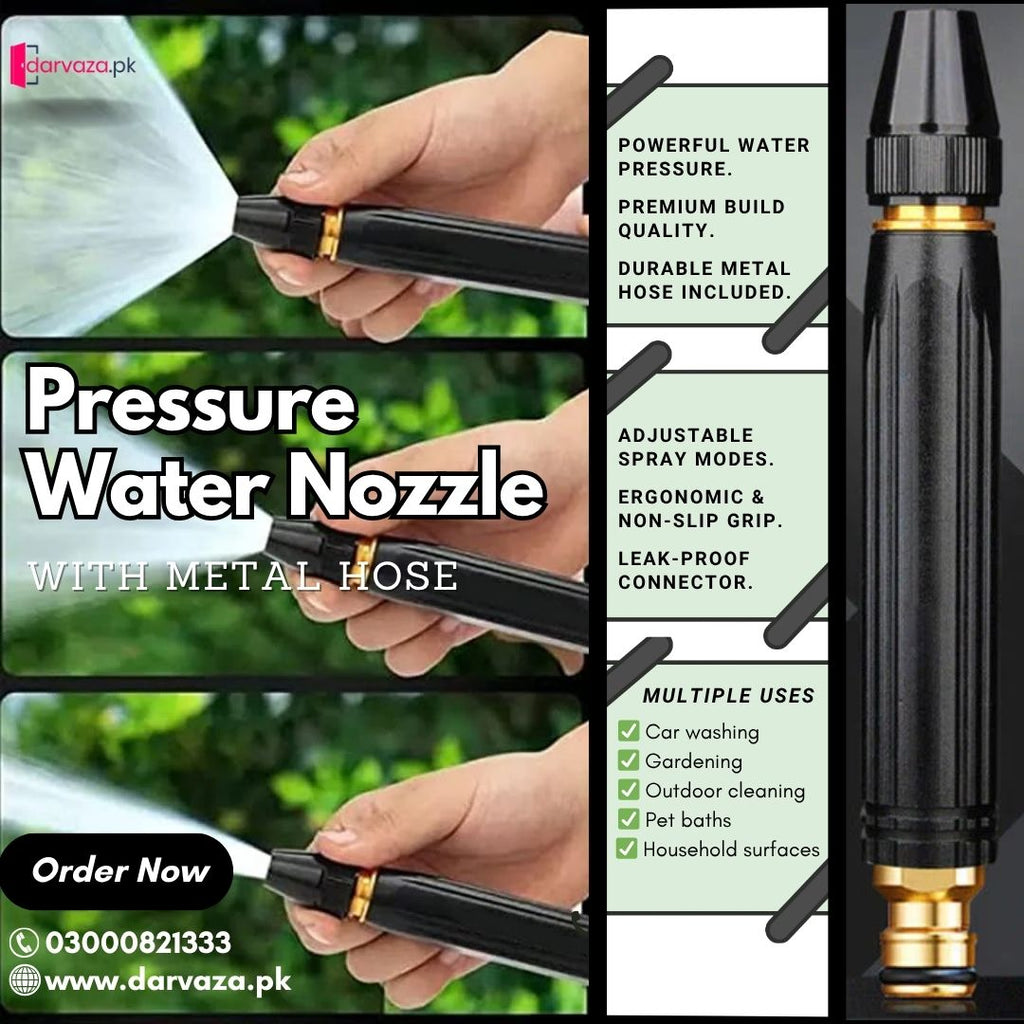 Buy 1 Get 1 FREE High Quality Professional Pressure Water Nozzle