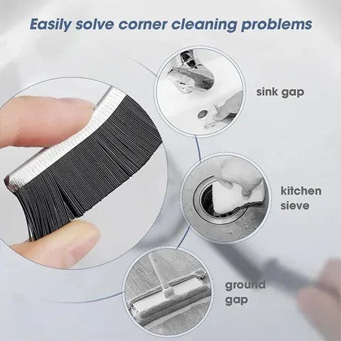 Hard Bristled Crevice Cleaning Brush.